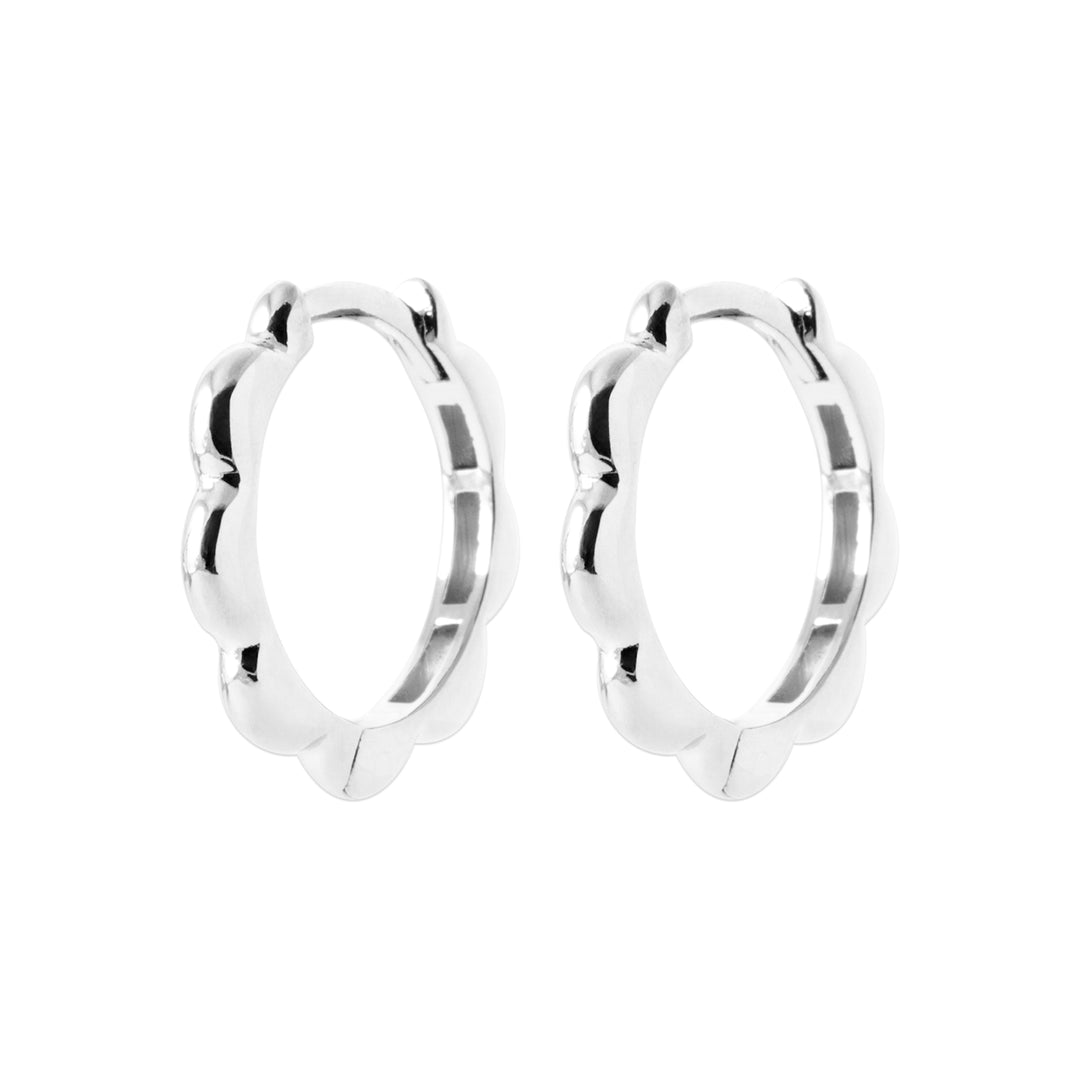 Boucles d'oreilles Eliz en argent