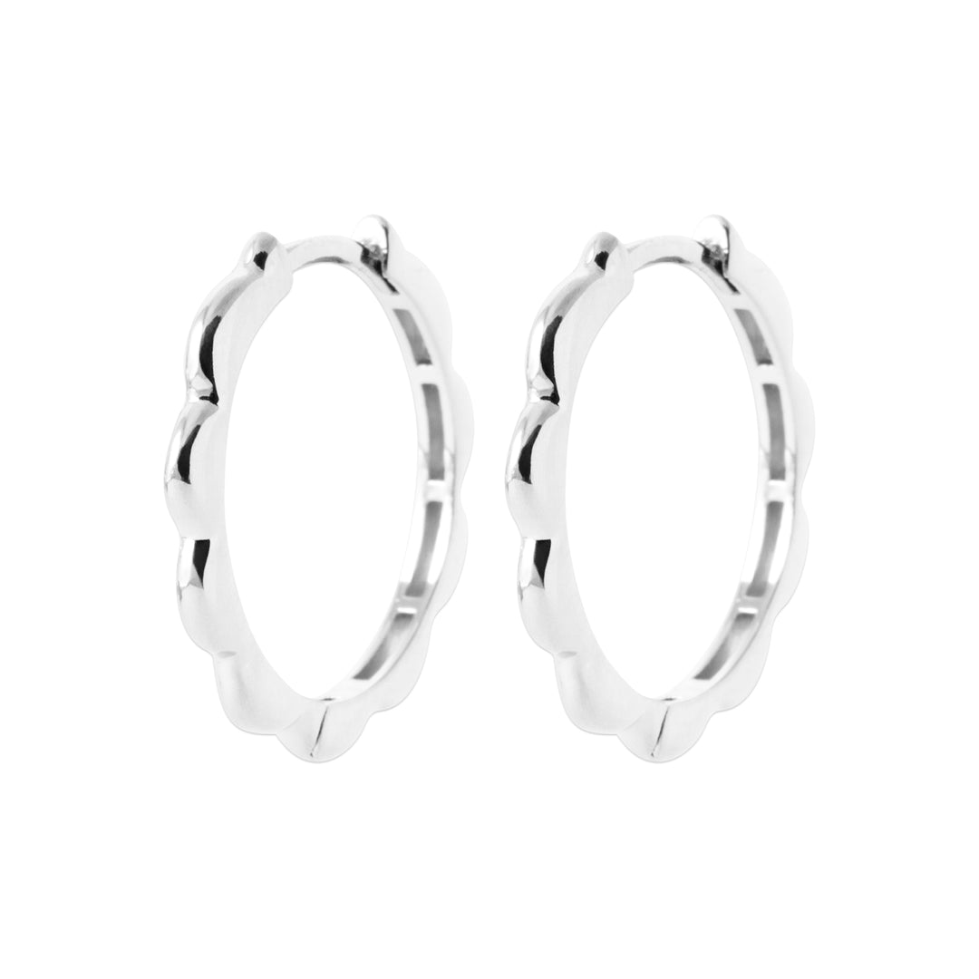 Boucles d'oreilles Ember en argent