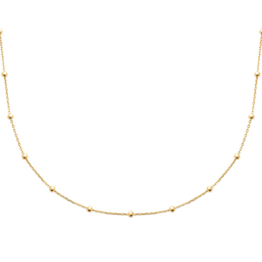 Collier Stina en plaqué or