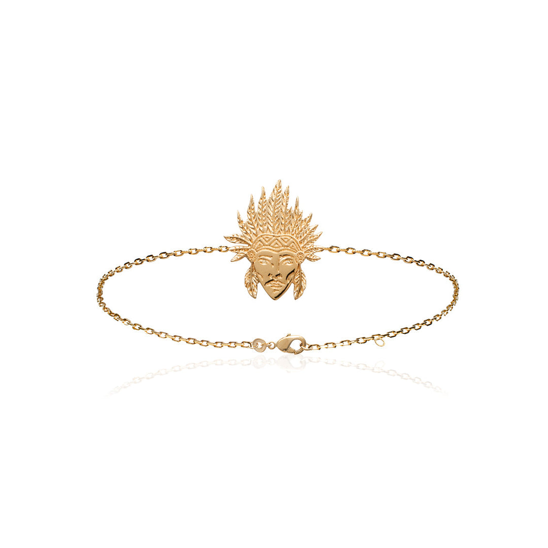Bracelet Alberte en plaqué or
