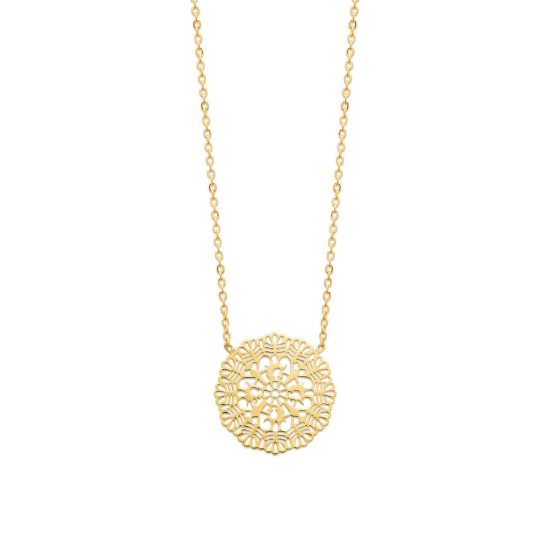Collier Filiberto en plaqué or