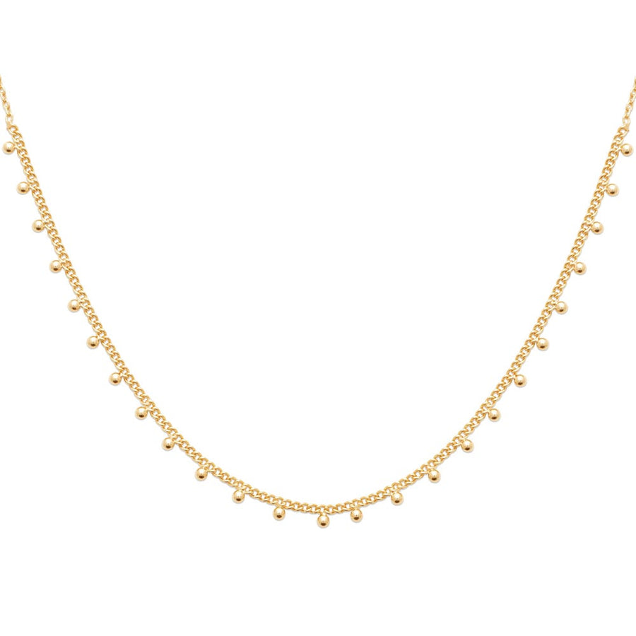 Collier Veronike en plaqué or