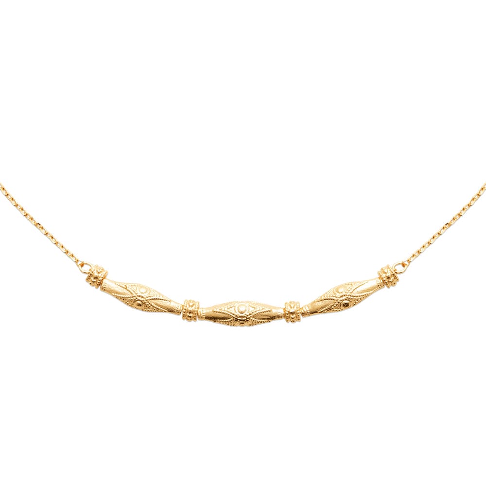 Collier Annastasia en plaqué or