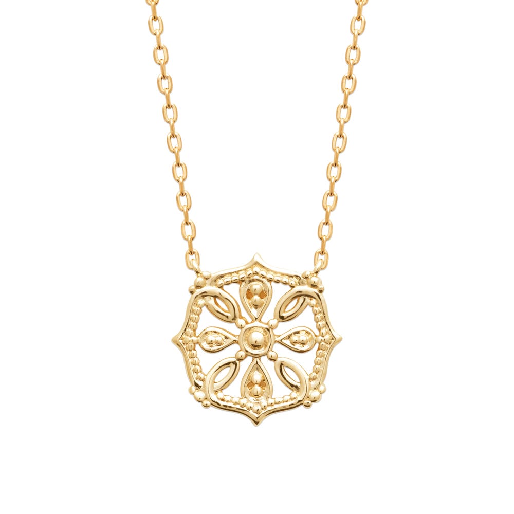 Collier Alfredine en plaqué or