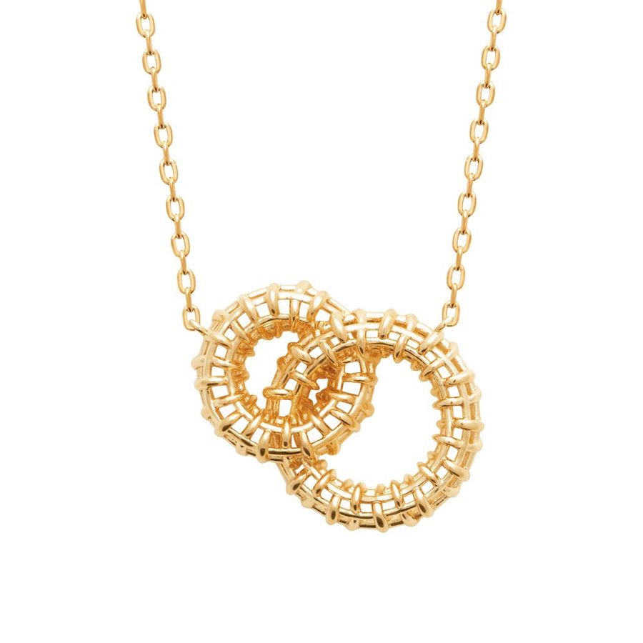 Collier Dalla en plaqué or