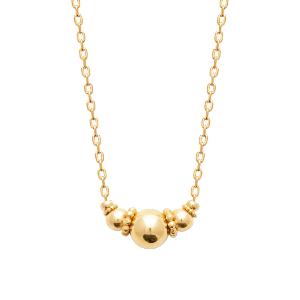 Collier Fikriye en plaqué or