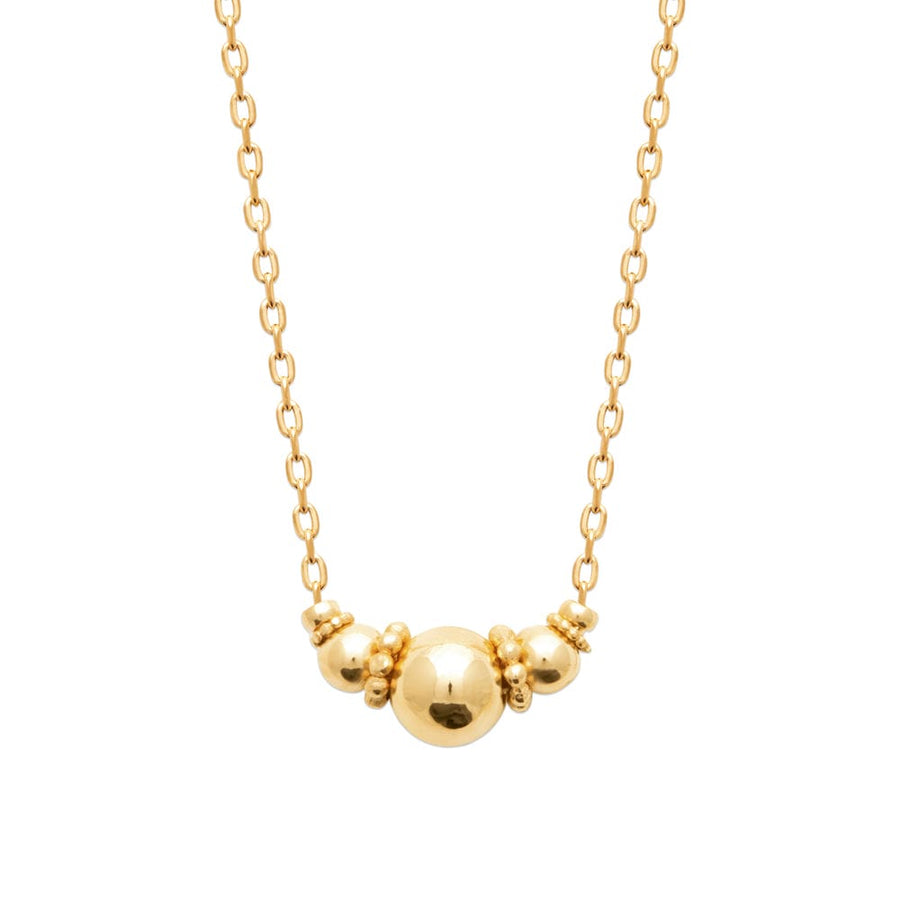 Collier Fikriye en plaqué or
