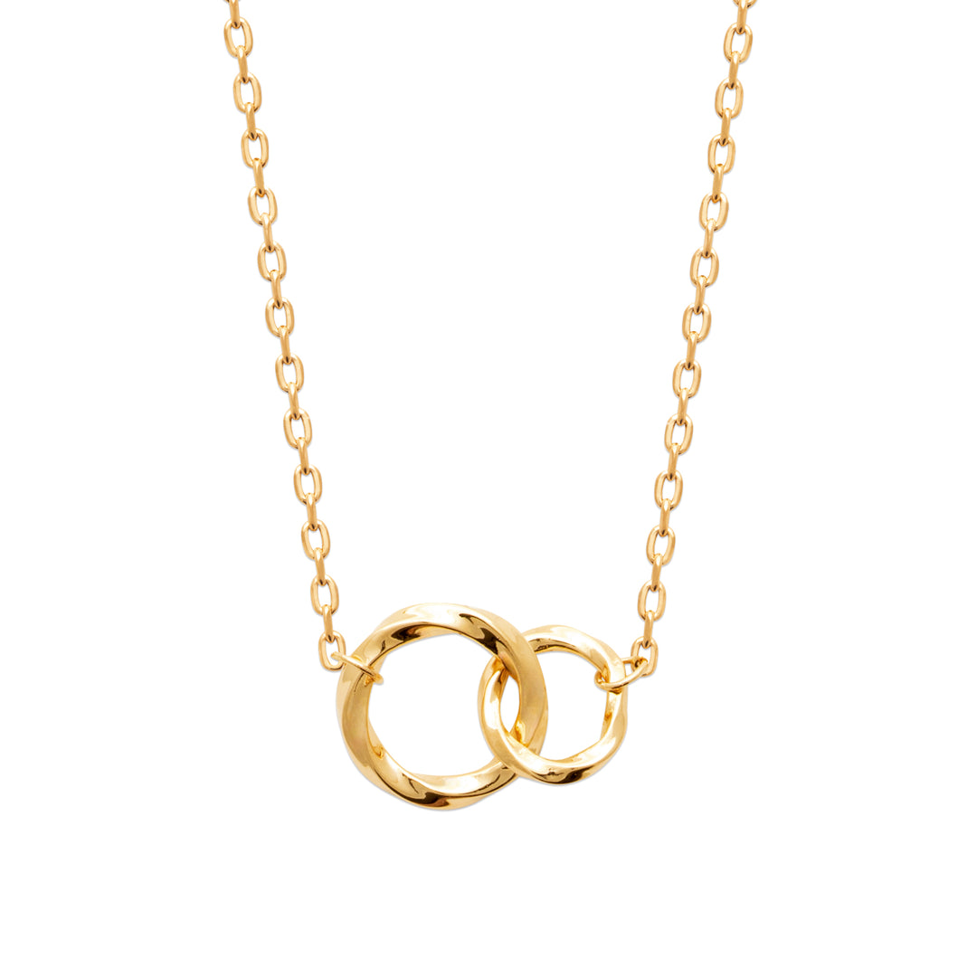 Collier Fanette en plaqué or