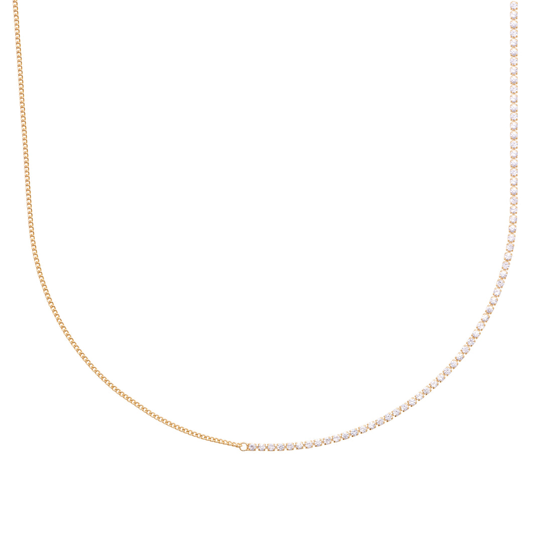 Collier Arden en plaqué or