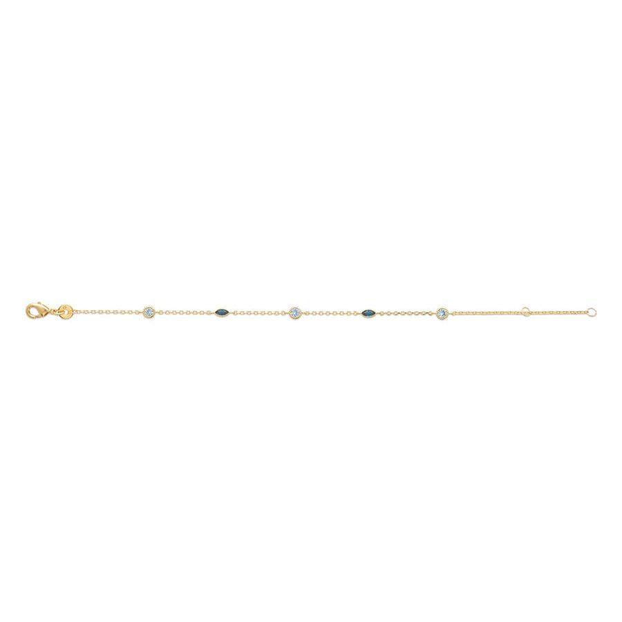 Bracelet Bess en plaqué or