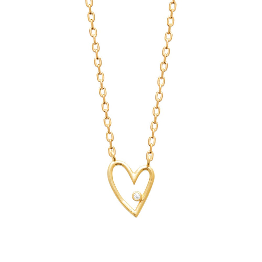 Collier Shirlee en plaqué or