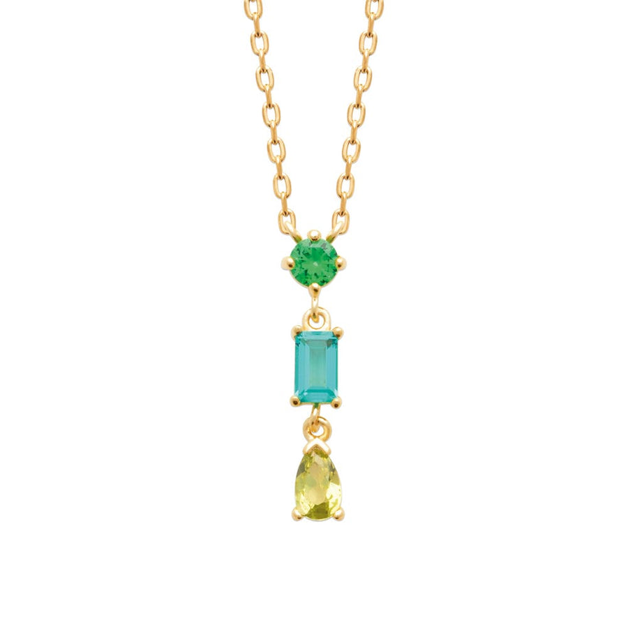 Collier Beckie en plaqué or