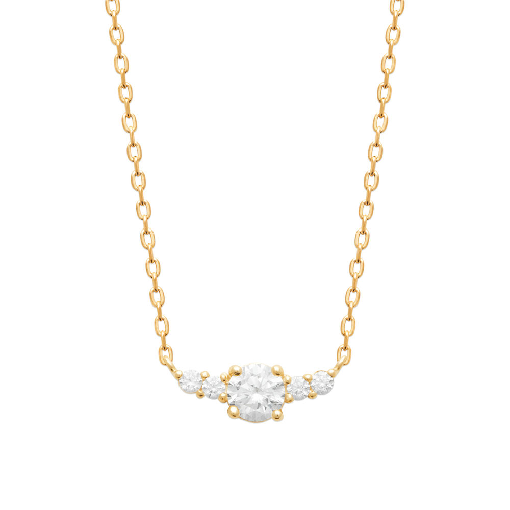 Collier Madelin en plaqué or