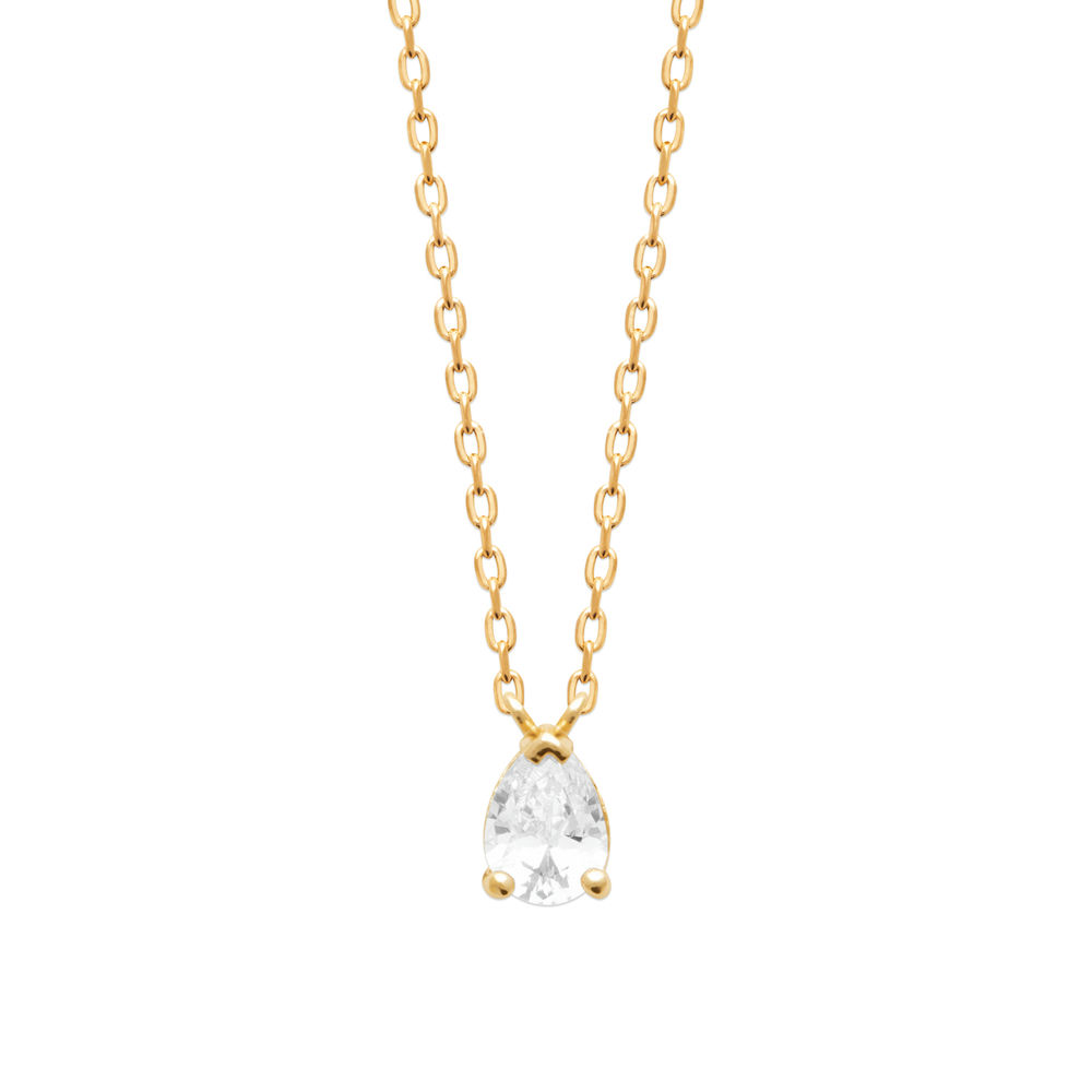 Collier Marcellina en plaqué or