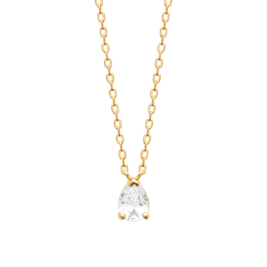 Collier Marcellina en plaqué or