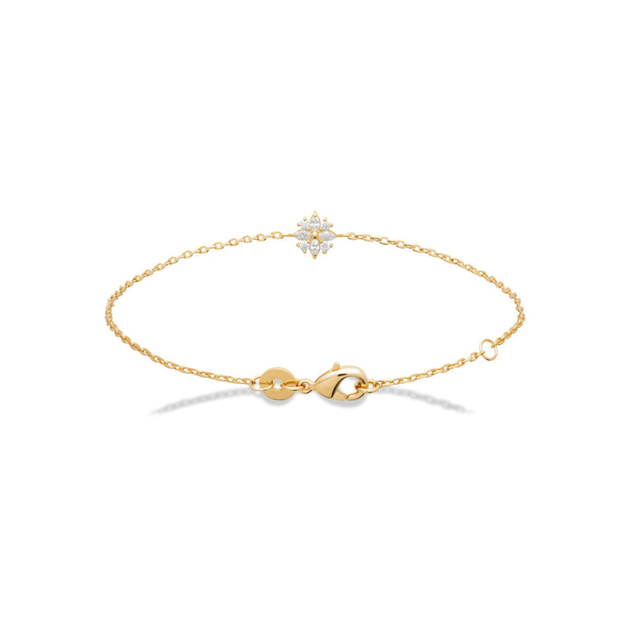 Bracelet Meredith en plaqué or