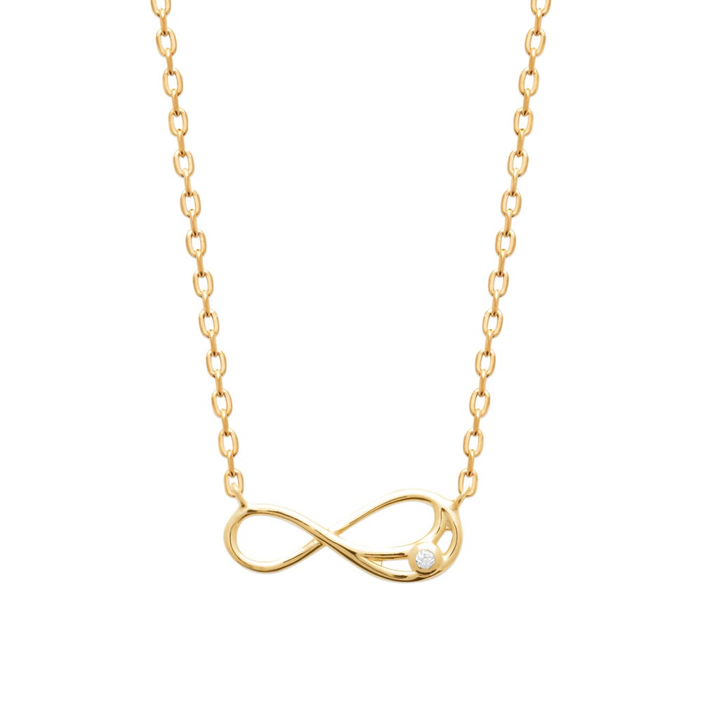 Collier Tammie en plaqué or