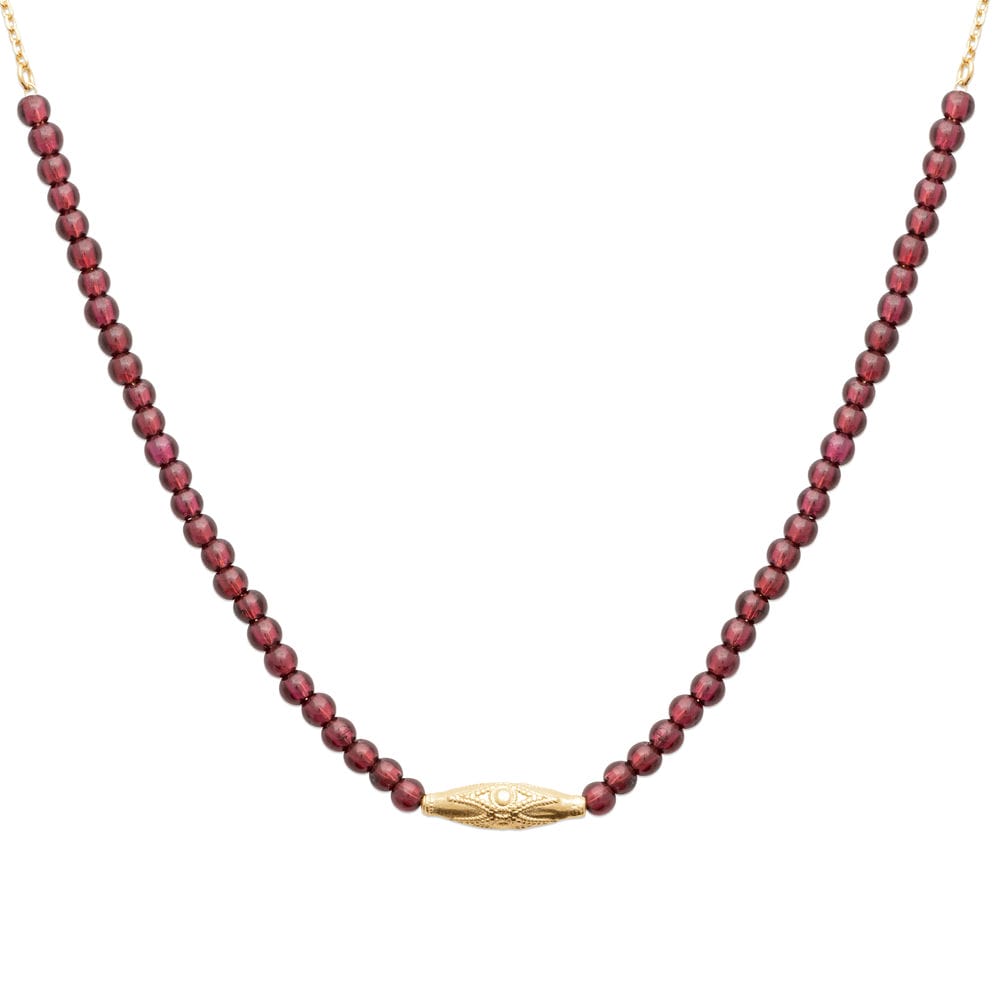 Collier Zea en plaqué or