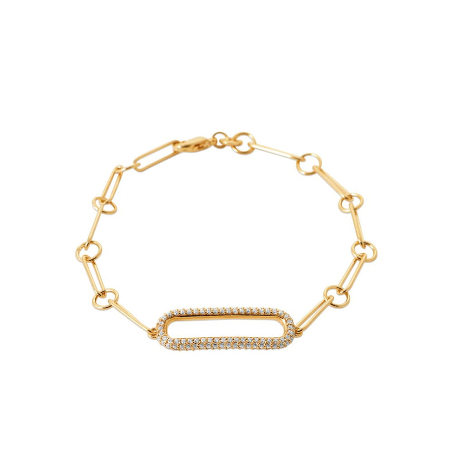 Bracelet Madonna en plaqué or