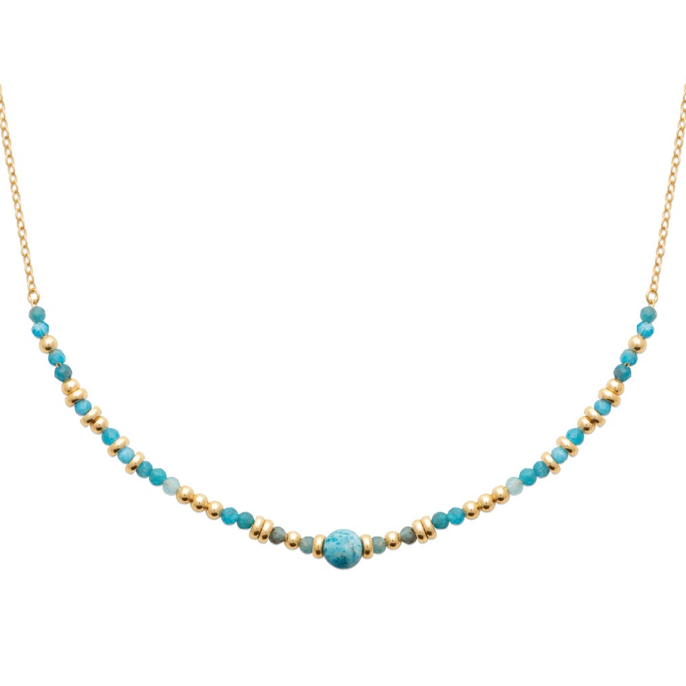 Collier Meghanne en plaqué or