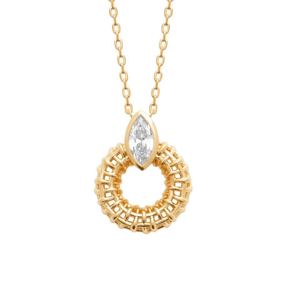 Collier Cossette en plaqué or