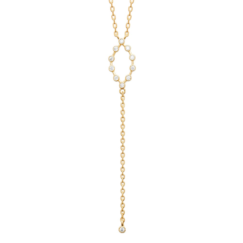Collier Israa en plaqué or