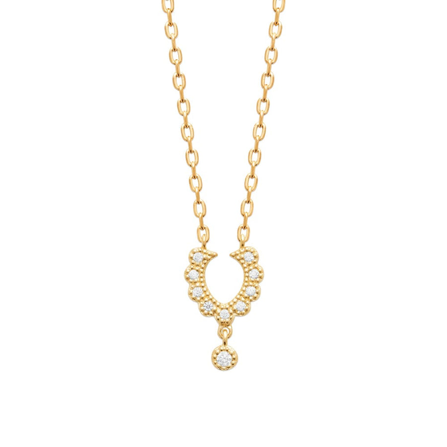 Collier Kayla en plaqué or