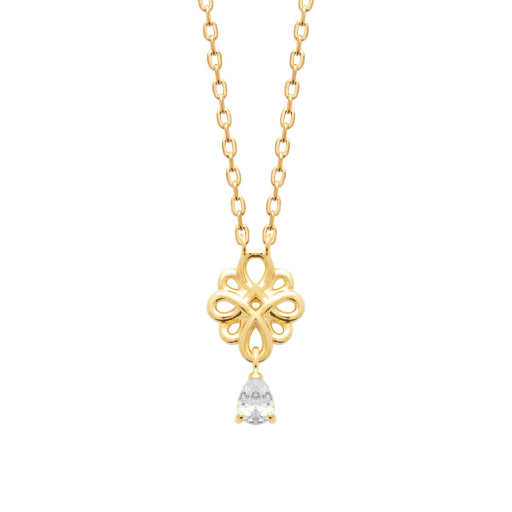 Collier Elya en plaqué or