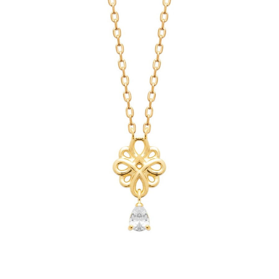 Collier Elya en plaqué or