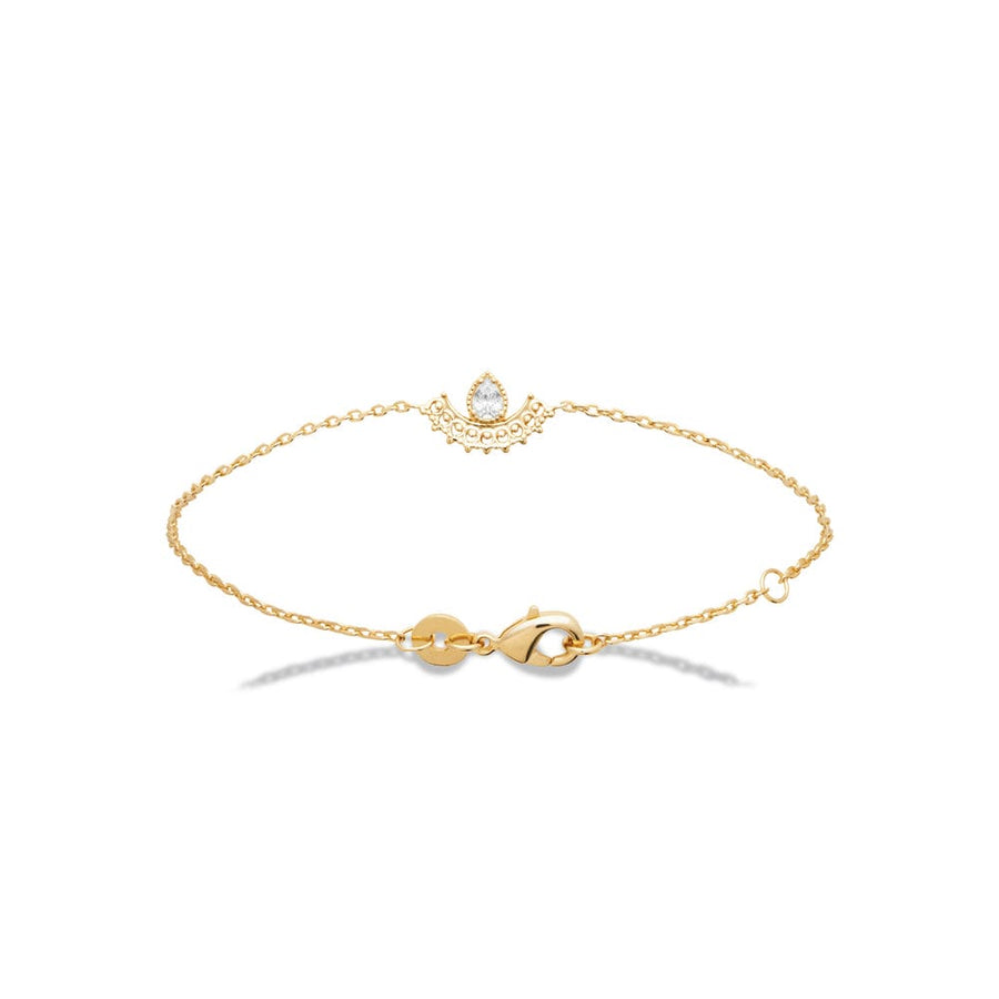 Bracelet Leona en plaqué or