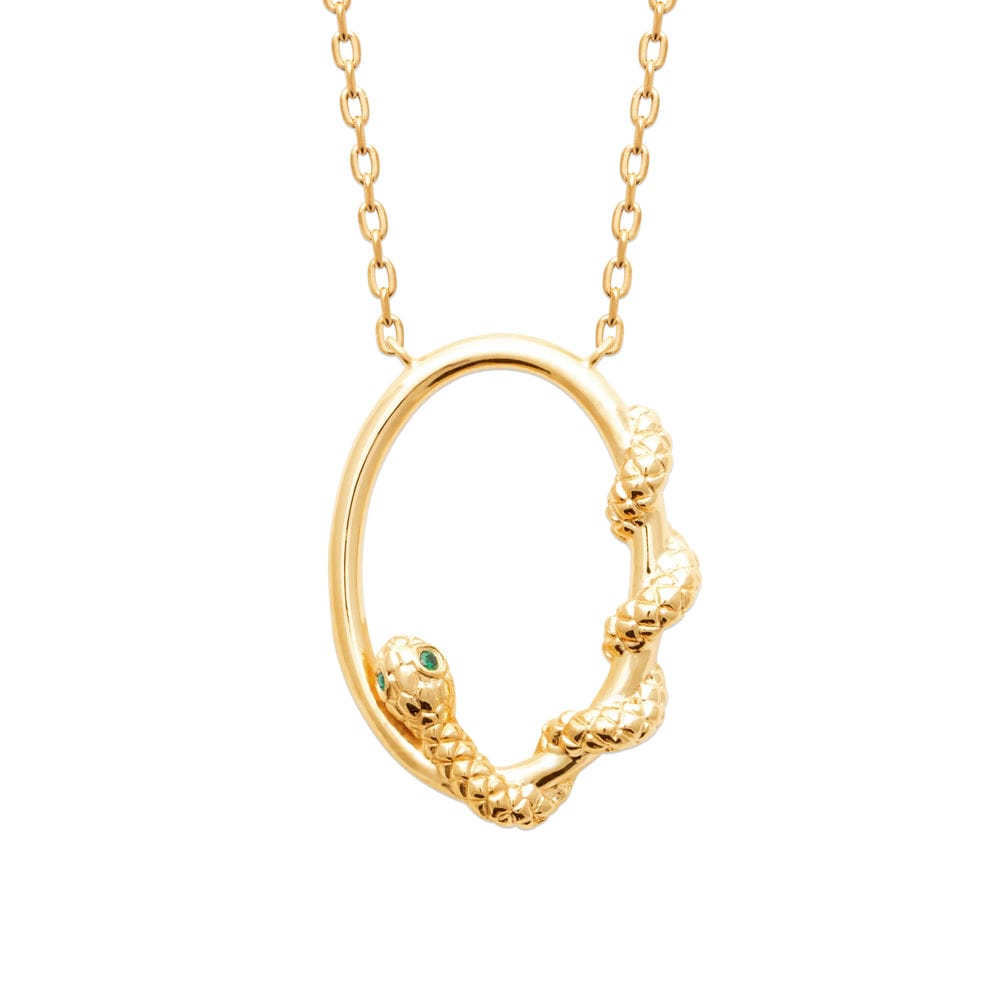 Collier Dee en plaqué or