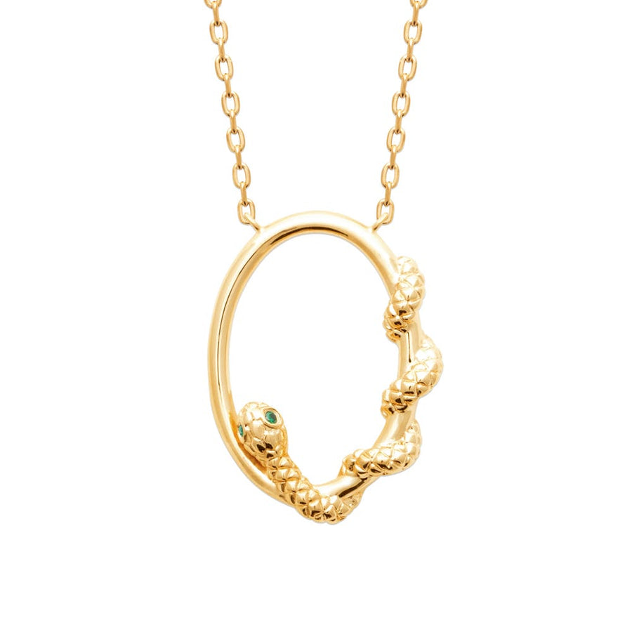 Collier Dee en plaqué or