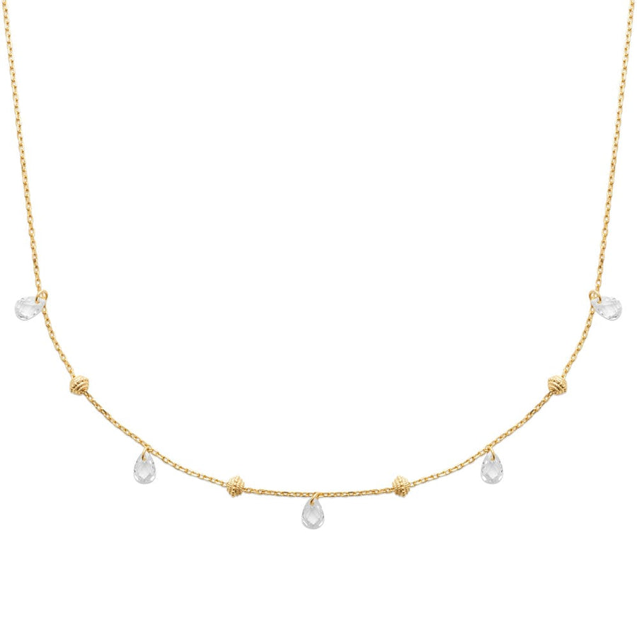 Collier Chlothilde en plaqué or