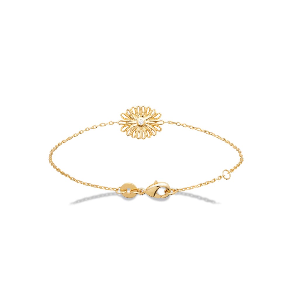 Bracelet Guntrun en plaqué or