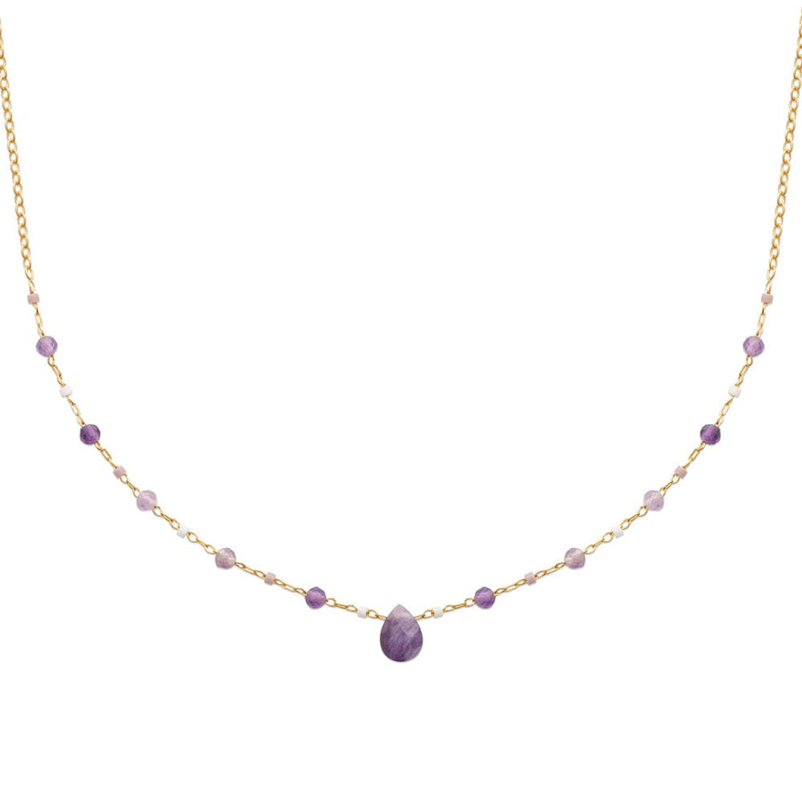 Collier Bluette en plaqué or