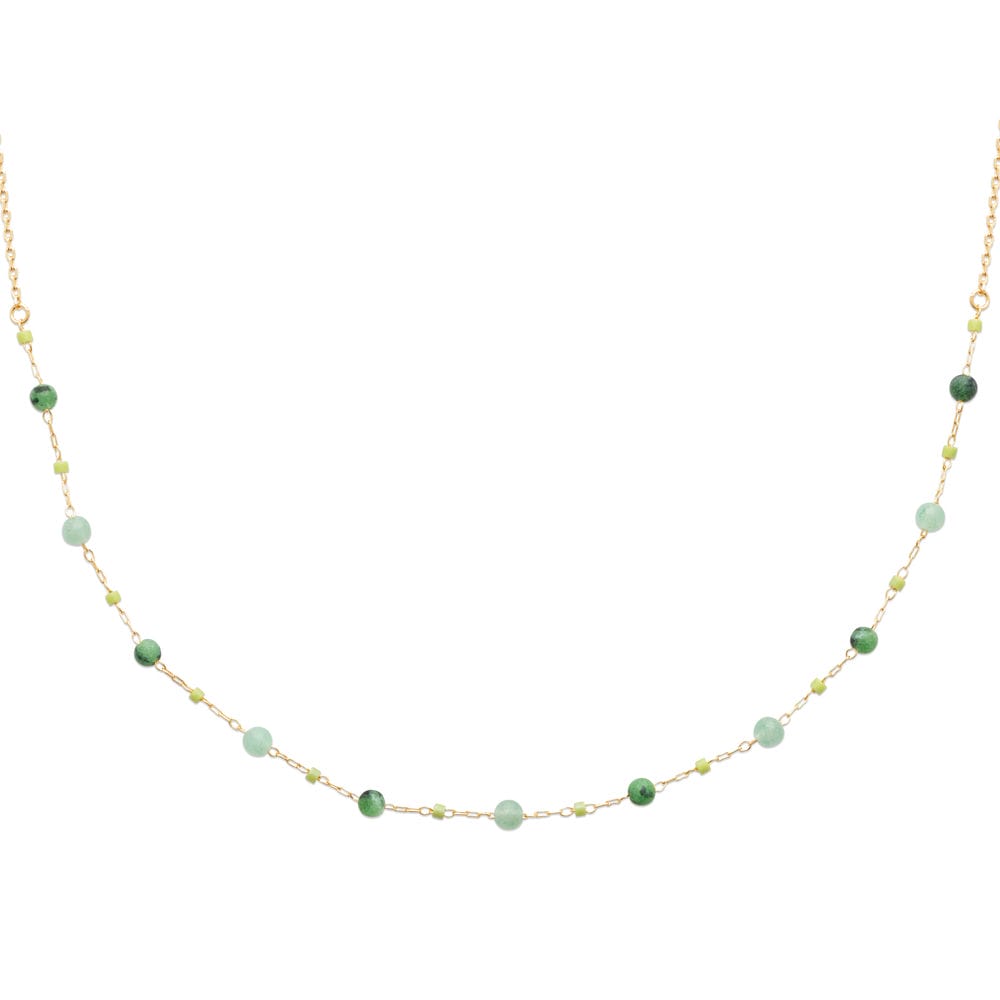 Collier Appolonie en plaqué or