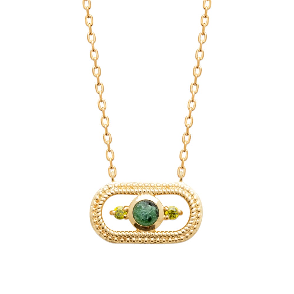 Collier Azemia en plaqué or