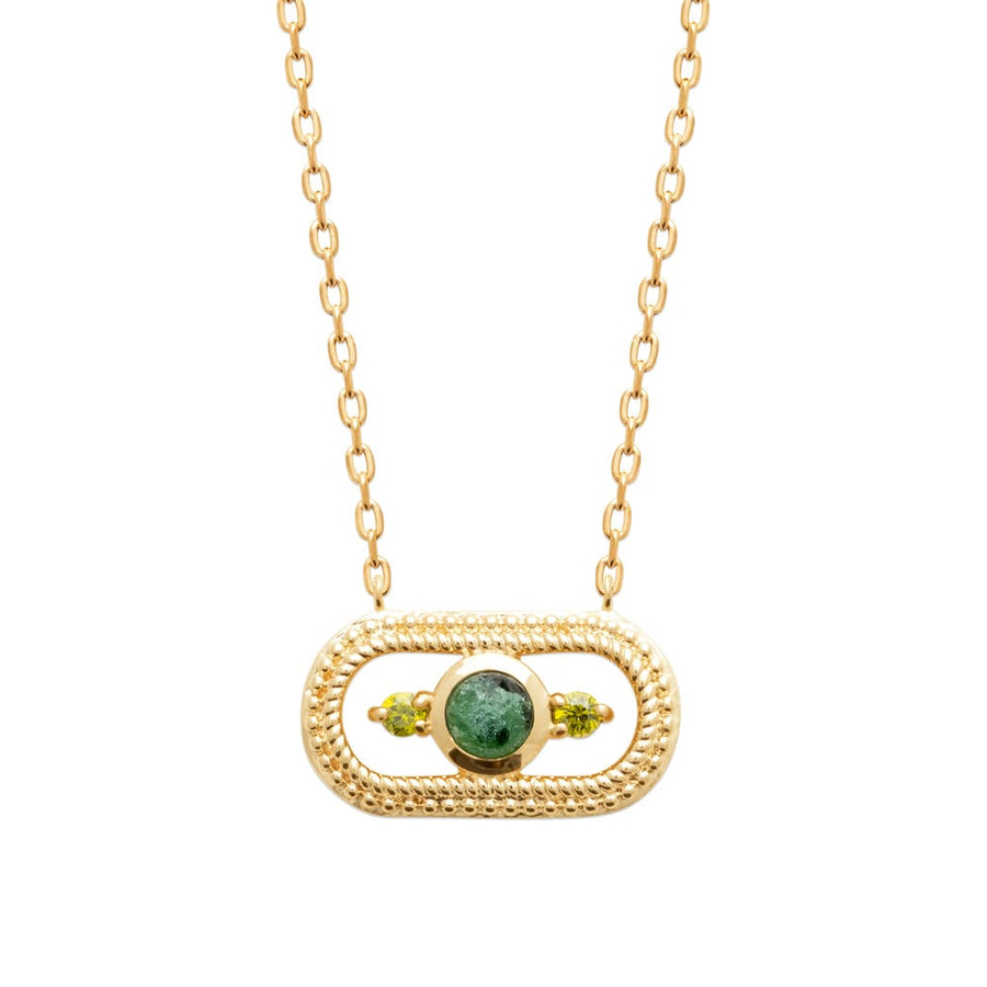 Collier Azemia en plaqué or