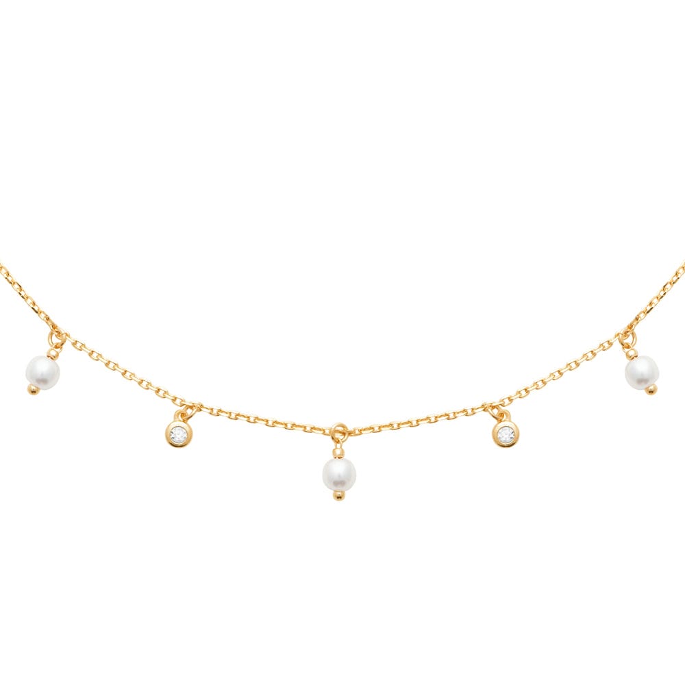 Collier Axalias en plaqué or