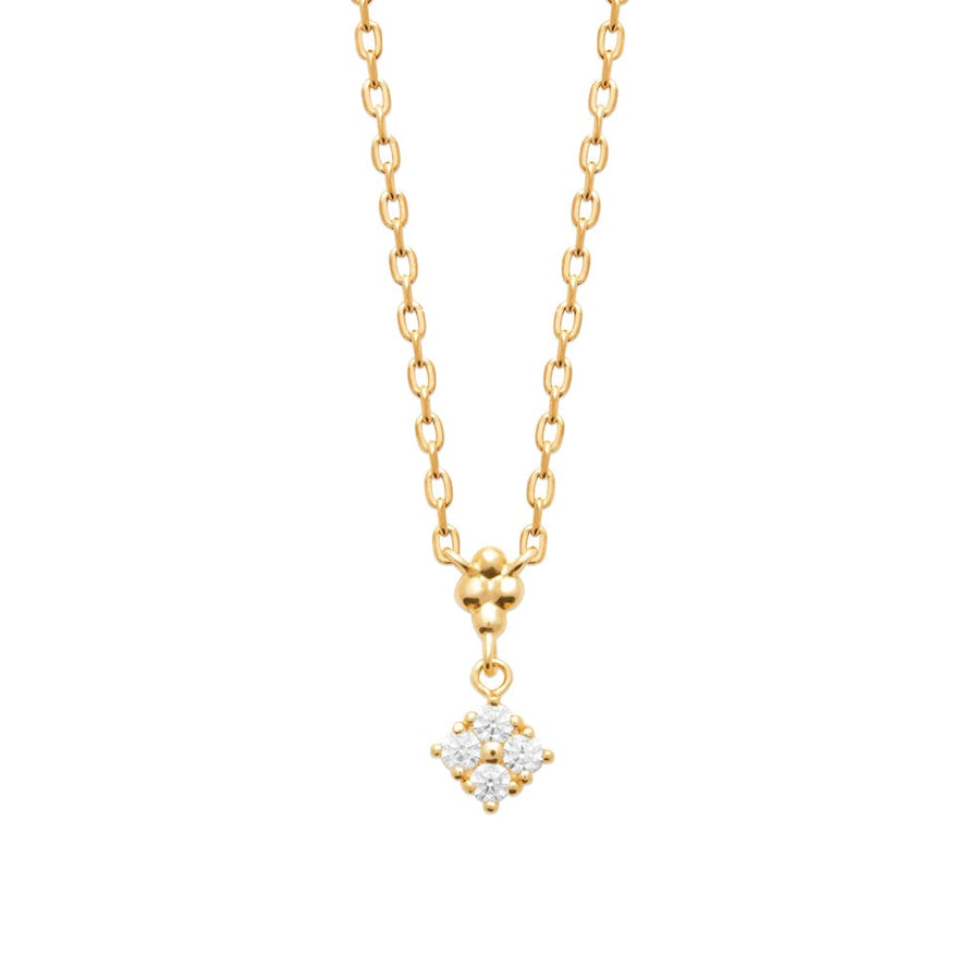 Collier Laurette en plaqué or