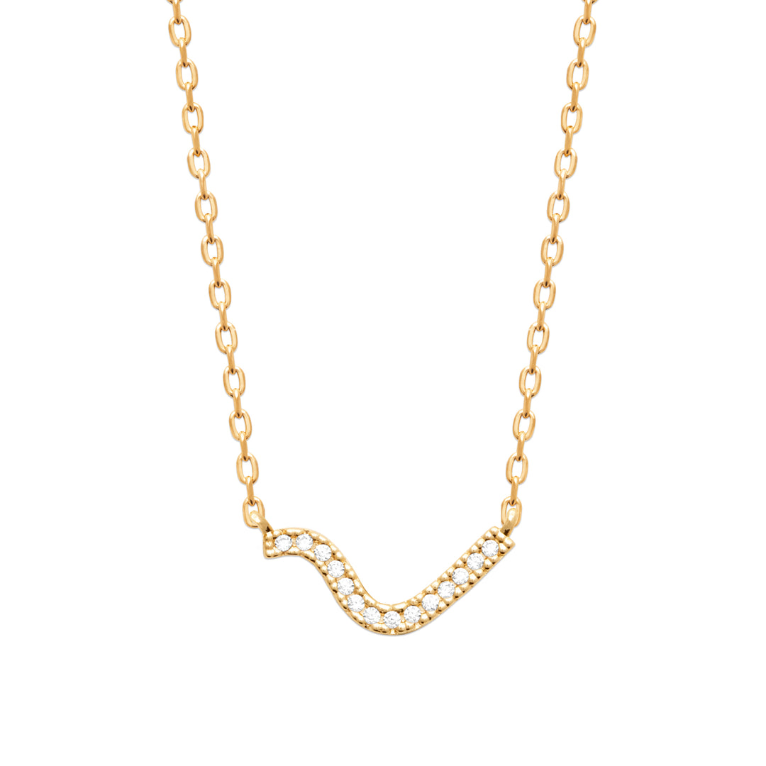 Collier Eudoxie en plaqué or