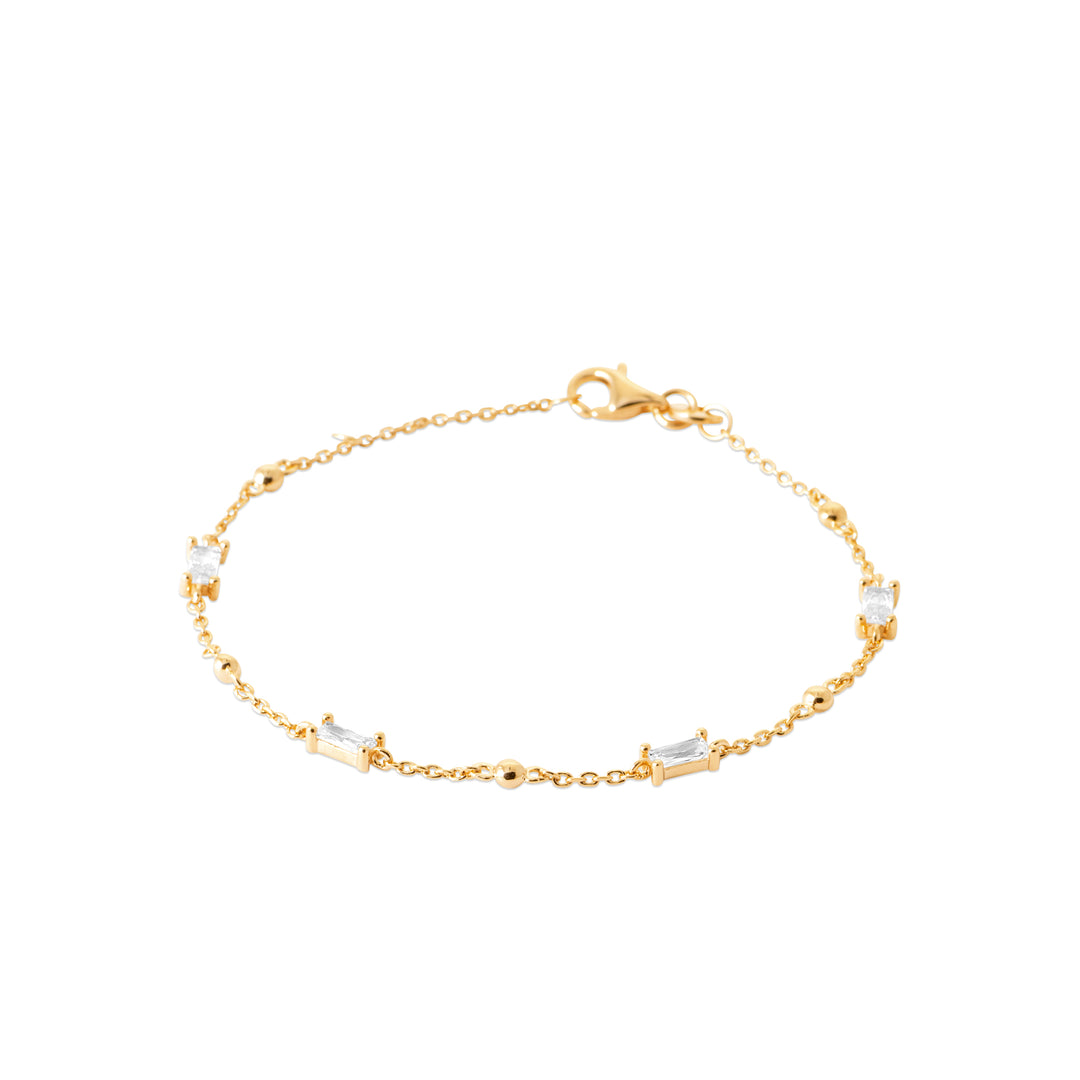 Bracelet Djamila en plaqué or