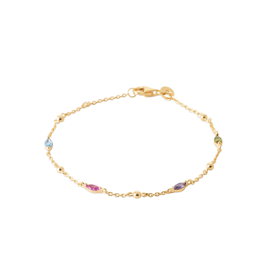 Bracelet Amelie en plaqué or