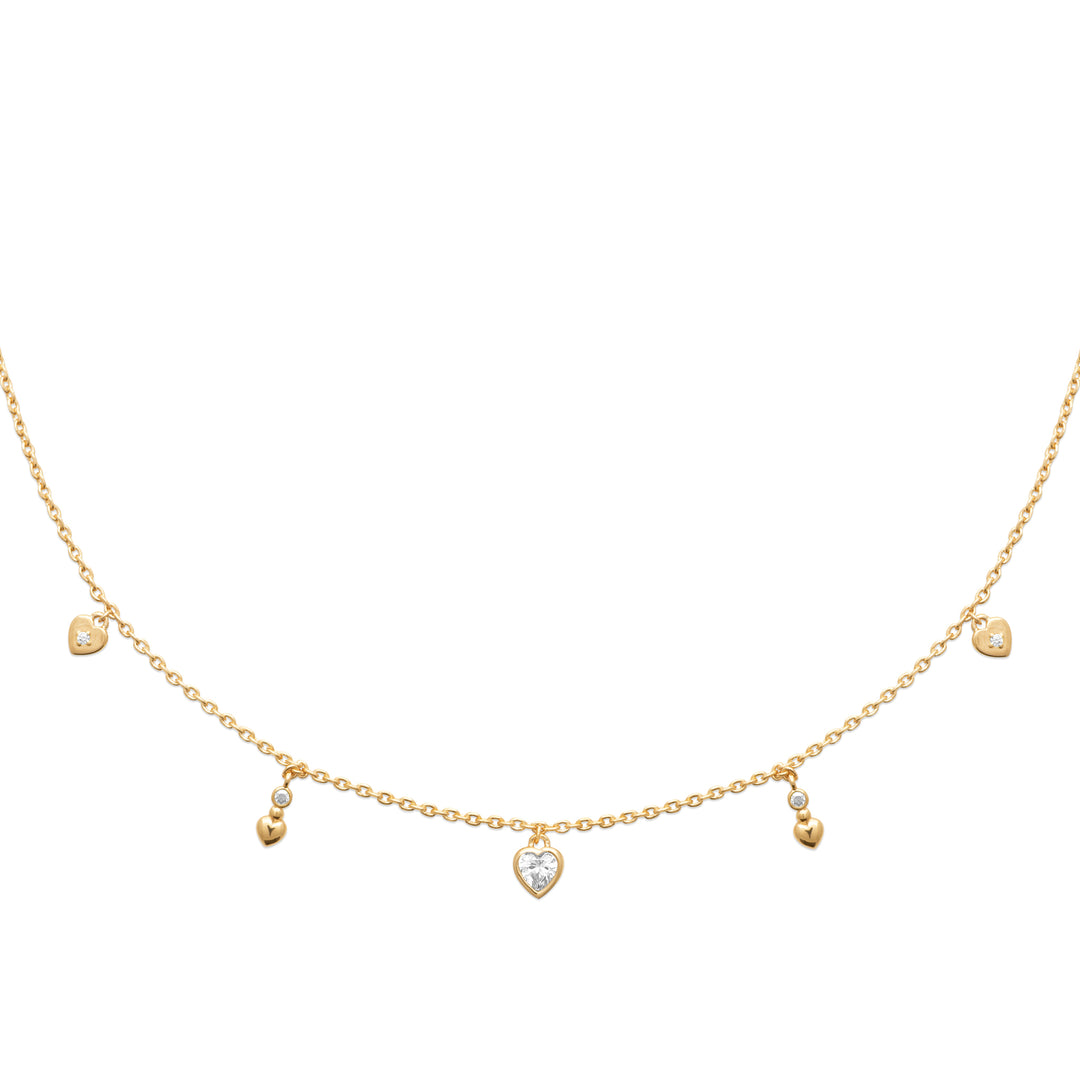 Collier Bellamy en plaqué or