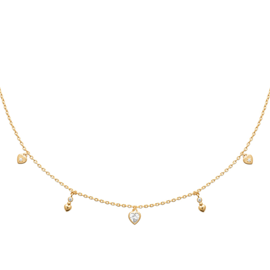 Collier Bellamy en plaqué or