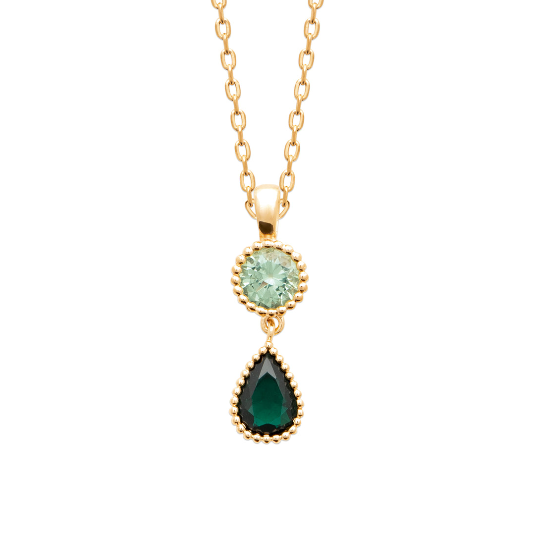 Collier Naischa en plaqué or