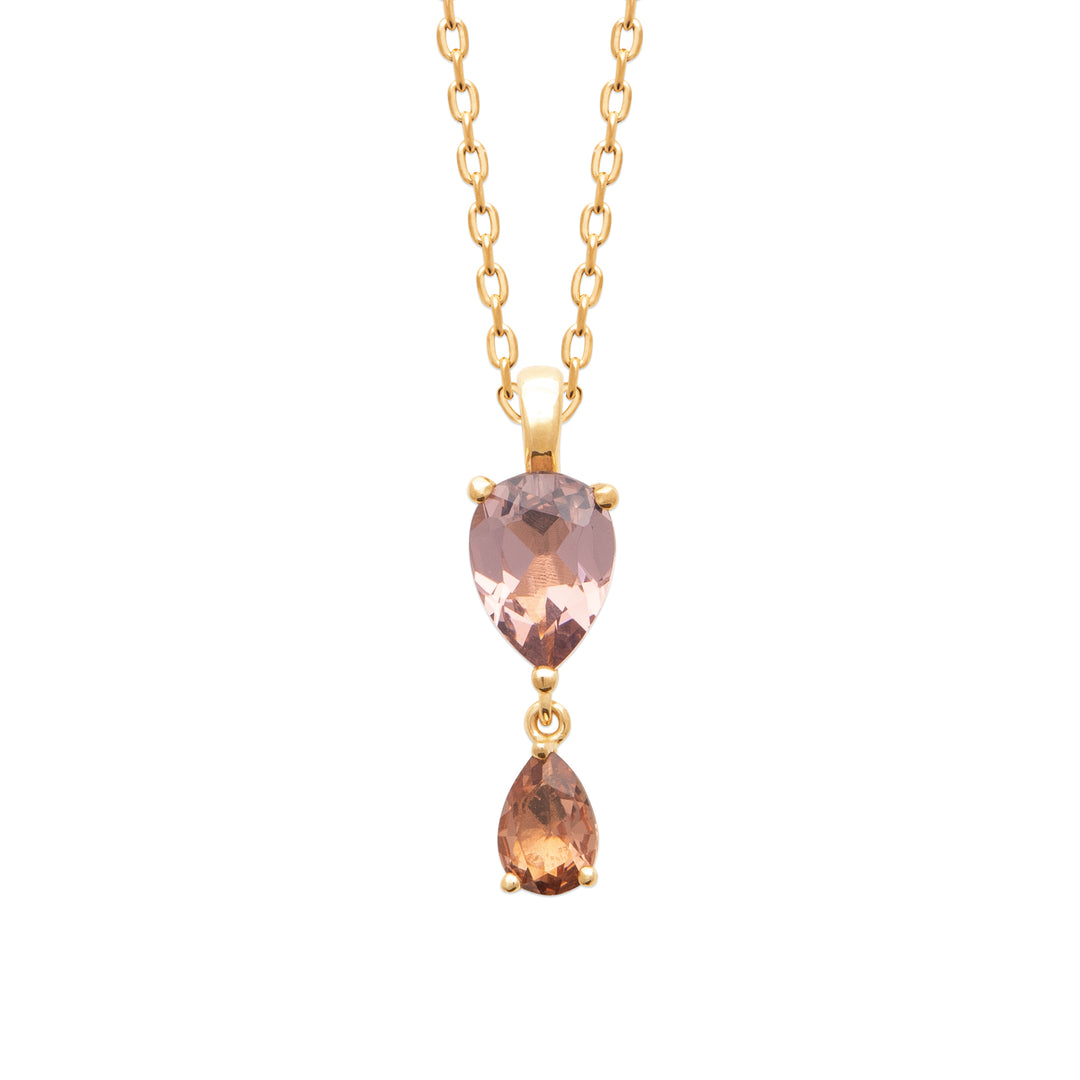 Collier Nydia en plaqué or