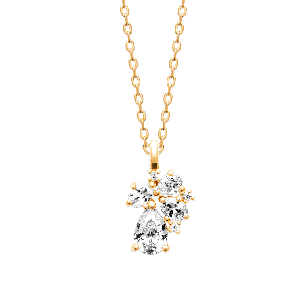 Collier Neela en plaqué or