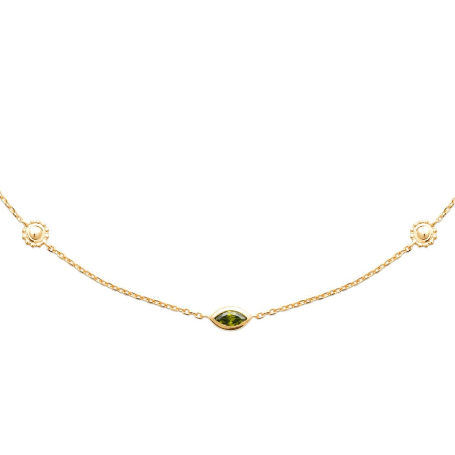 Collier Mariana en plaqué or