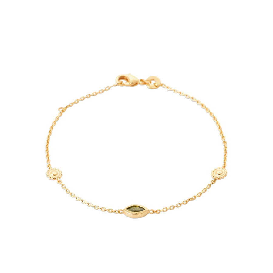 Bracelet Maxie en plaqué or